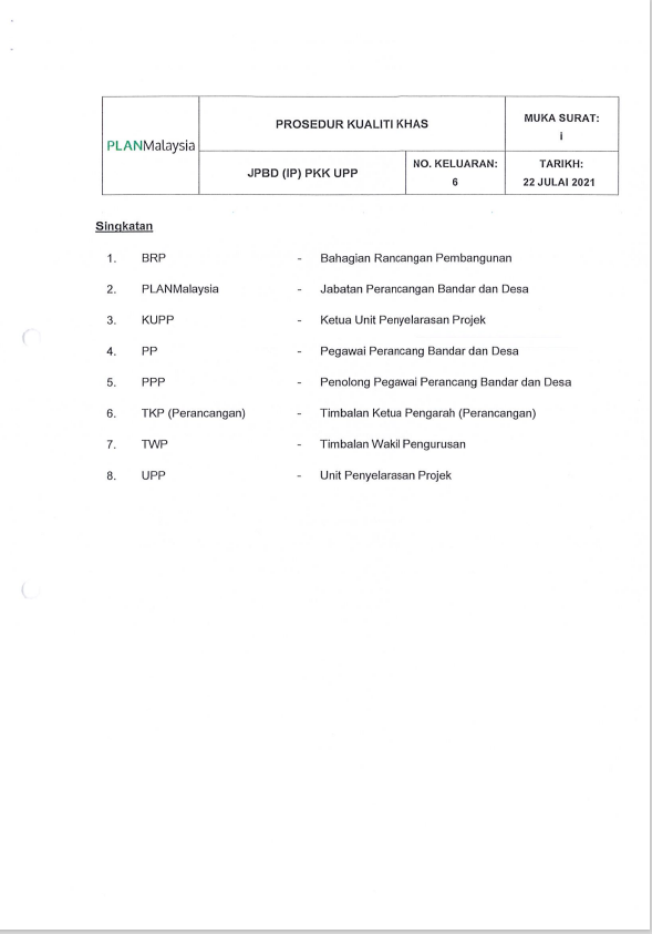 PKK UNIT PENYELARASAN PROJEK (UPP)